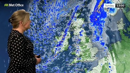 Met Office Sunday afternoon weather forecast 01/12/2024