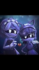 V and Lizzy💛💖☠️ cute murderdrones