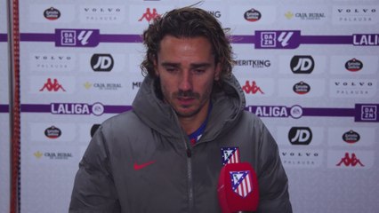 ZONA MIXTA GRIEZZMAN tras su GOLAZO ante el VALLADOLID