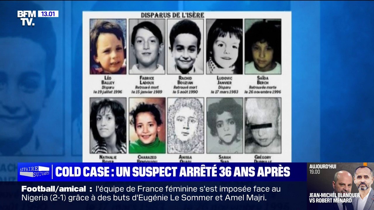 Cold case: un suspect interpellé dans l'affaire des "disparus de l'Isère", 36 ans après les faits