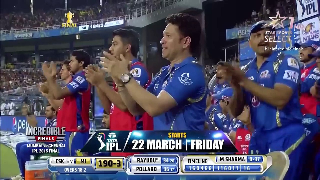CSK vs MI final 2015