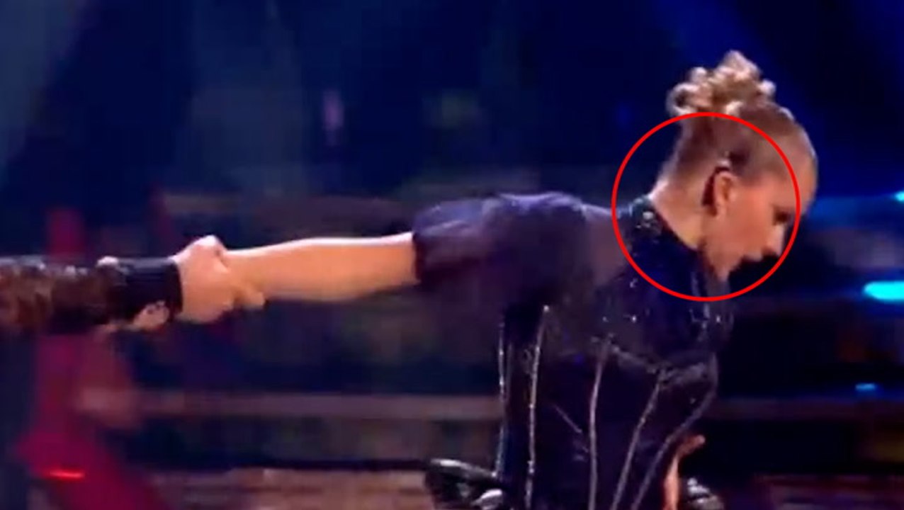 Tasha Ghouri powers through dance after cochlear implant falls out live on Strictly Come Dancing