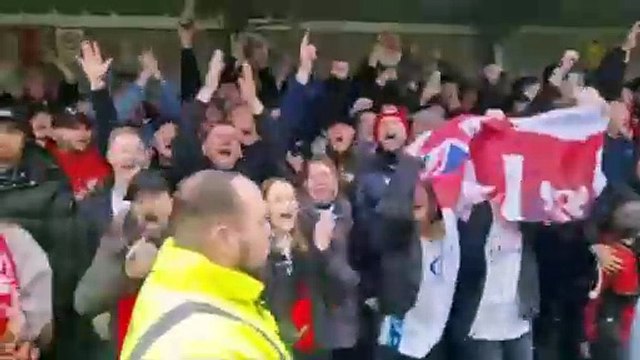 Kettering Town FC's second round FA Cup tie against Doncaster Rovers