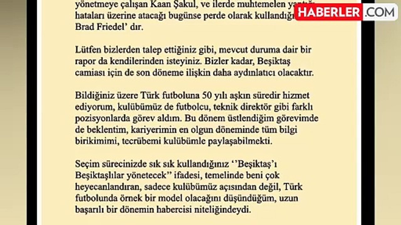 Samet Aybaba'nın Hasan Arat'a yazdığı mektup ortaya çıktı