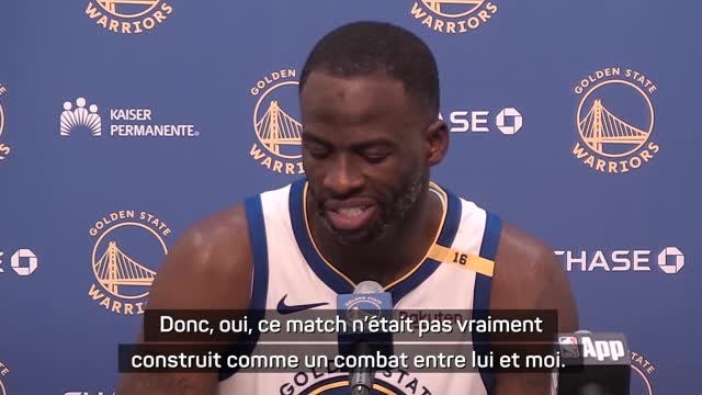 Warriors - Green : “Pas un match entre Kevin Durant et moi”