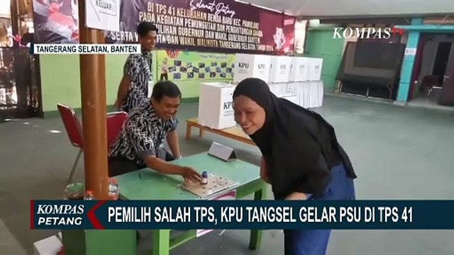 KPU Tangsel Gelar PSU di TPS 41 Karena Pemilih Salah TPS, Begini Kata Bawaslu | SERIAL PILKADA