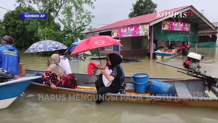 Banjir Melanda Malaysia, Lebih dari 122 Ribu Orang Mengungsi