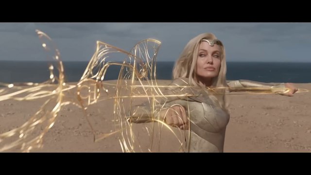 Thena Powers & Fight Scenes _ Eternals