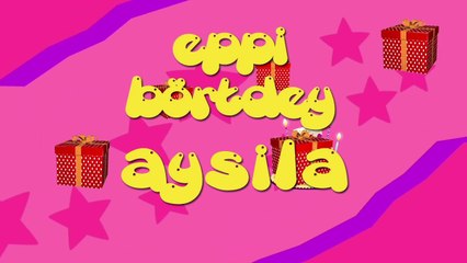 İyi ki doğdun AYSİLA - İsme Özel Roman Havası Doğum Günü Şarkısı (FULL VERSİYON) (REKLAMSIZ)