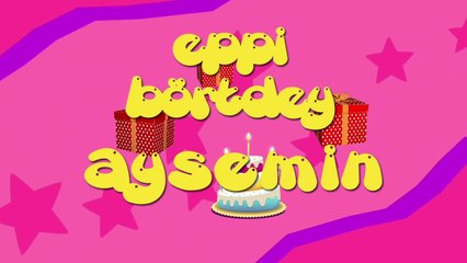 İyi ki doğdun AYSEMİN - İsme Özel Roman Havası Doğum Günü Şarkısı (FULL VERSİYON) (REKLAMSIZ)