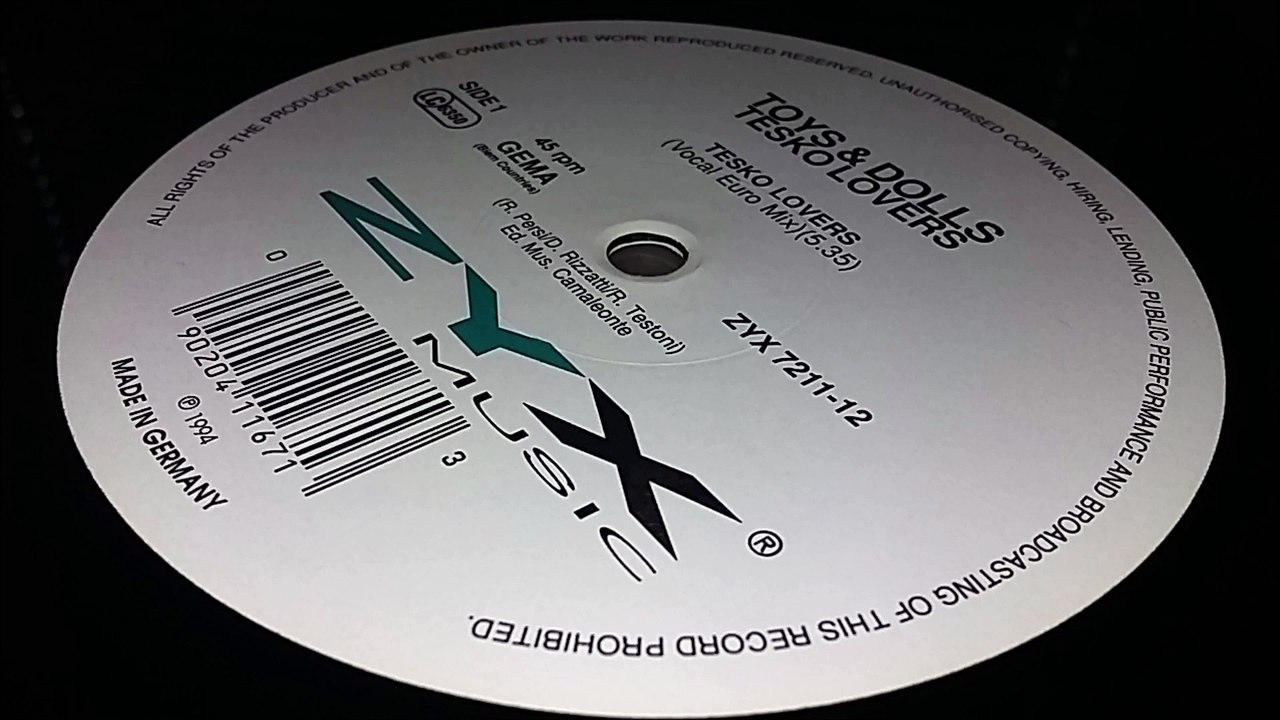 Toys & Dolls - Tesko Lovers (Vocal Euro Mix)