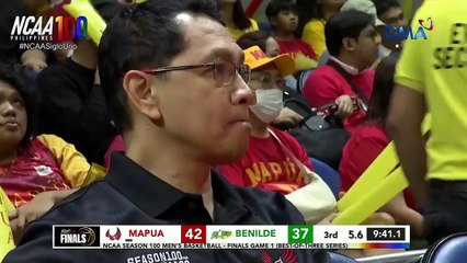 Mapúa vs. Benilde Game 1 (Third Quarter) | NCAA Season 100 Men's Basketball Finals