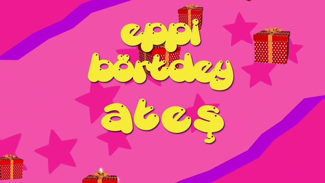 İyi ki doğdun ATEŞ - İsme Özel Roman Havası Doğum Günü Şarkısı (FULL VERSİYON) (REKLAMSIZ)