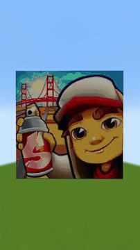 Minecraft VideoGames PixelArt🤩 #shorts