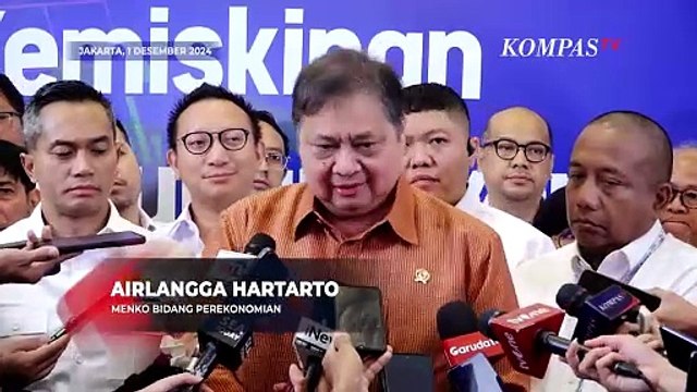 Menko Airlangga Bicara Kenaikan PPN 12% hingga Satgas PHK