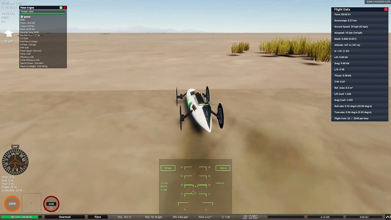 Belly Tank Car test - Flyout