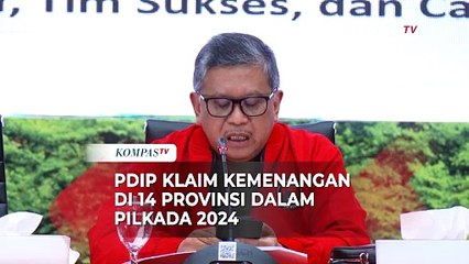PDIP Klaim Menang Pilkada 2024 di 14 Provinsi dan 247 Kabupaten/Kota