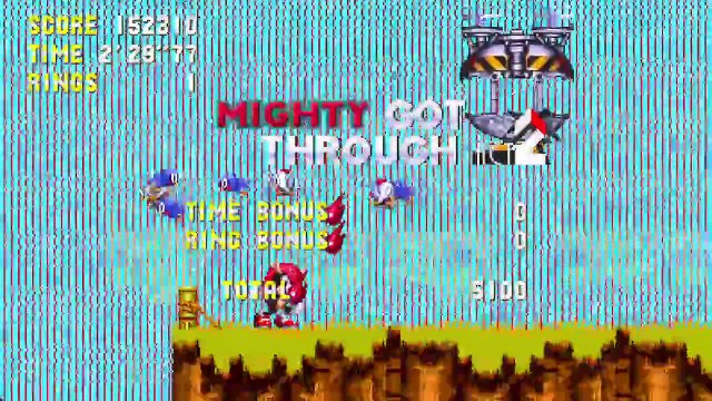 K2R2 Gameplay: Mighty in Sonic 3 A.I.R Part 1 - Angel Island & Hydrocity
