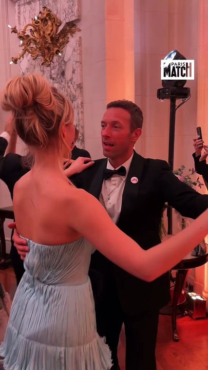 Apple Martin et son papa Chris Martin au Bal des Débutantes