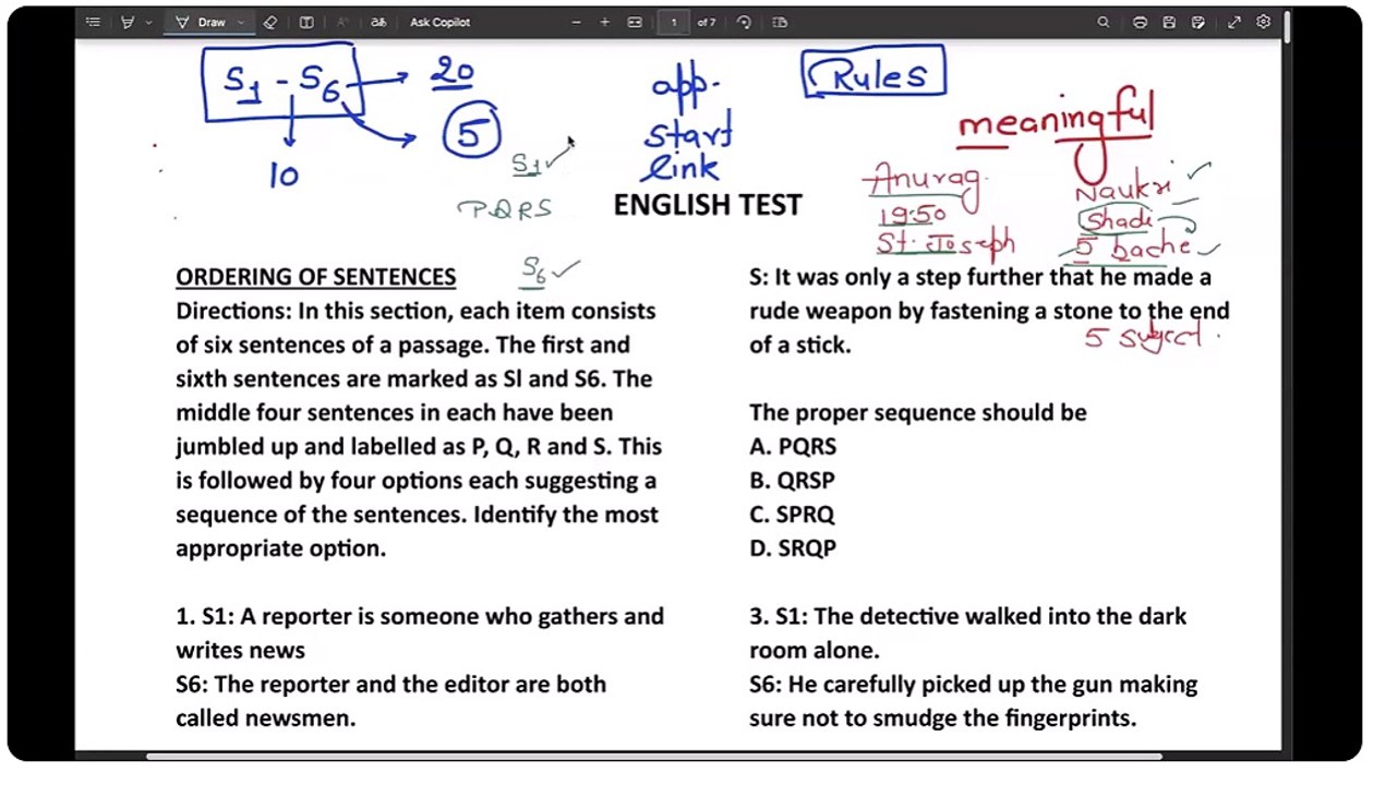 Conjunction Part 1 | CDS Journey WHISKEY OTA BATCH (CDS-1 2025) | Classes from Paid Batch | CDS Journey