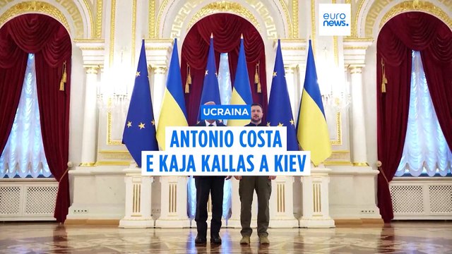 Ucraina: prima visita di Kallas, Costa e Kos a Kiev, Ue continuerà a sostenere il Paese