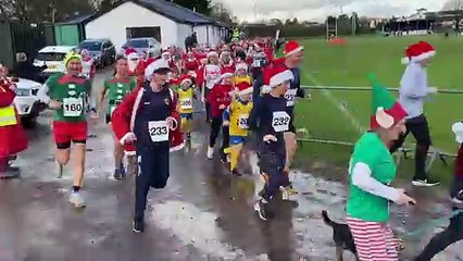 Monmouth Santa Fun Run gets under way
