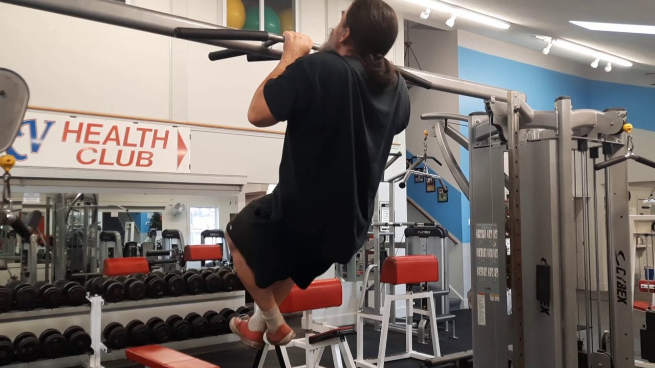 Monkey Grip Pullups!