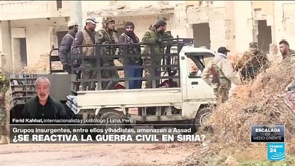 Farid Kahhat: 'Hama es la prueba de fuego para una posible caída del régimen sirio'