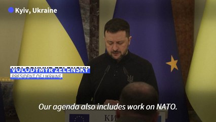 Zelensky says Ukraine NATO invitation necessary for 'survival'