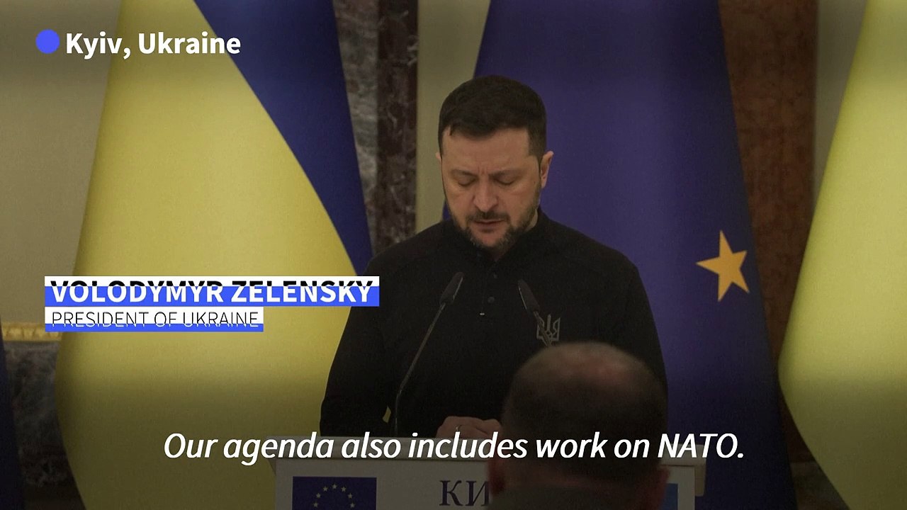 Zelensky says Ukraine NATO invitation necessary for 'survival'
