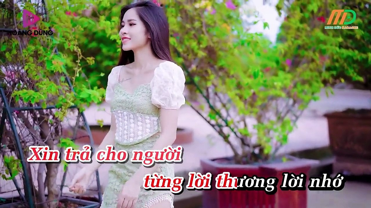 Xin Trả Cho Anh Karaoke Tone Nữ Nhạc Beat Chất Lượng Cao - Minh Đức Karaoke