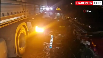 Tokat Belediye Başkanı Yazıcıoğlu Zincirleme Kaza Geçirdi