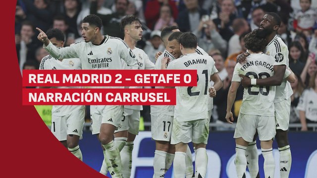 Resumen del Real Madrid - Getafe: Carrusel