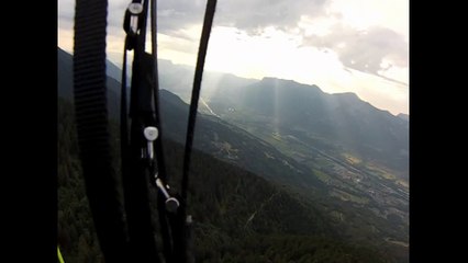 Paragliding Flight / Vol en Parapente @ Savoie, French Alps : La Thuile ➜ Sainte-Hélène-sur-Isère