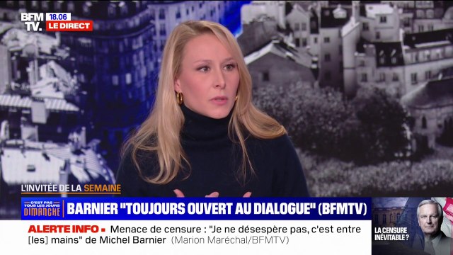 Gouvernement ouvert au dialogue sur le budget: Marion Maréchal veut des réponses structurelles