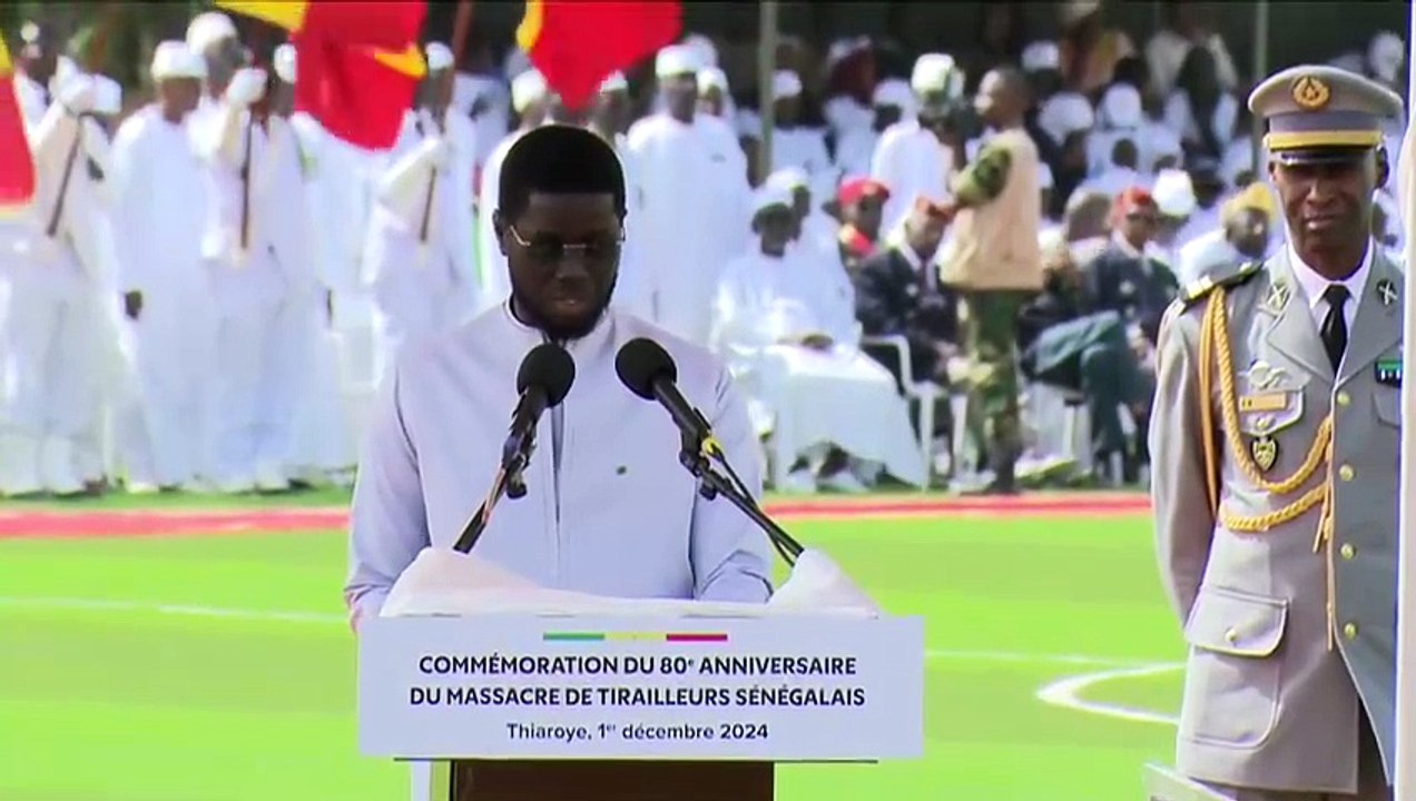 Commémoration du 80ème anniversaire du massacre des tirailleurs sénégalais à Thiaroye : Retrouvez l’intégralité du discours du Président Bassirou Diomaye Faye.