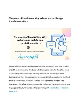 The power of localization Why website and mobile app translation matters (1)