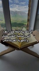 أصول اللغة العربية_ رحلة عبر التاريخ والثقافة