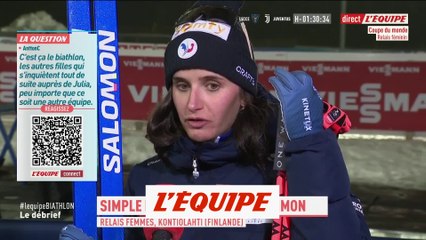 Simon : «Je me suis sortie toute seule de la course» - Biathlon - CM (F)