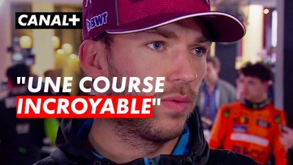 Pierre Gasly très heureux de sa 5e place au Grand Prix du Qatar