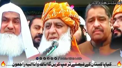 مولانا فضل الرحمان