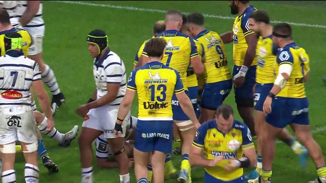 TOP 14 - Essai de Barnabé MASSA 2 (ASM) - ASM Clermont - Castres Olympique