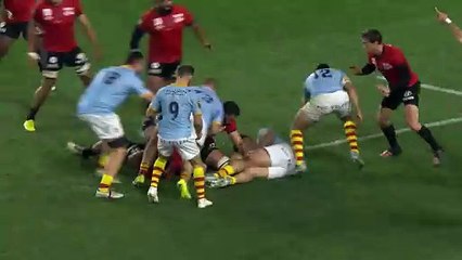 TOP 14 - Essai de Joaquin OVIEDO (USAP) - USA Perpignan - RC Toulon