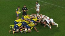 TOP 14 - Essai de Lucas TAUZIN (ASM) - ASM Clermont - Castres Olympique