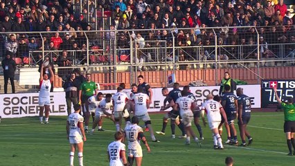 TOP 14 - Essai de Joel MERKLER (ST) - Racing 92 - Stade Toulousain