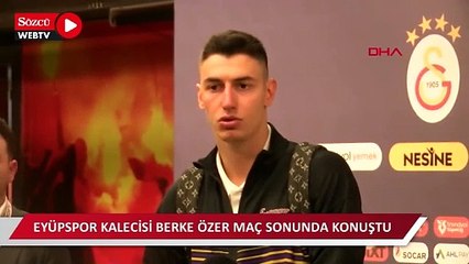 Berke Özer: "Eyüp'ün büyüklüğünü gösterdik"