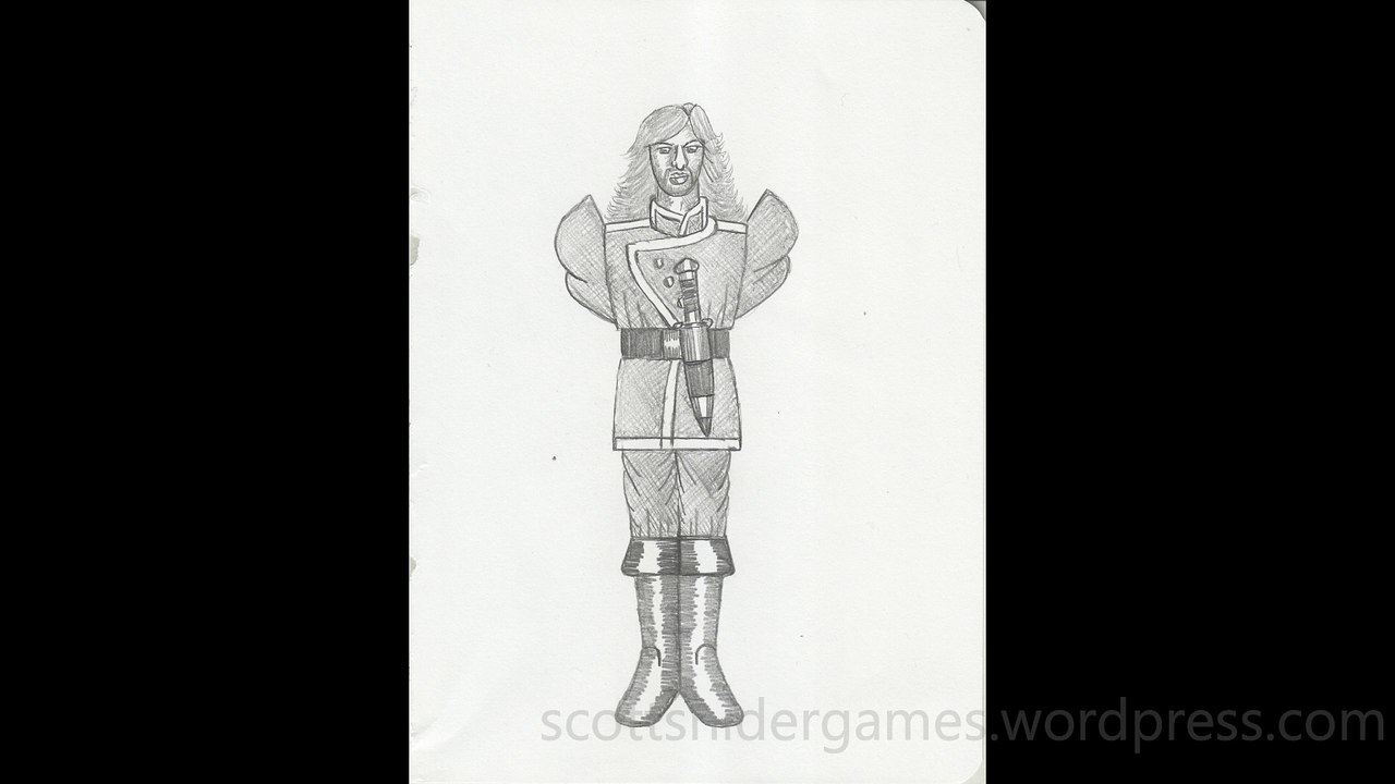Soldier Pencil Sketch Video #524 (12-01-2024)