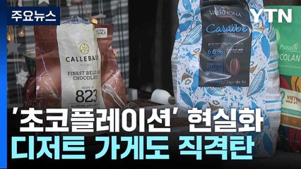 '초코플레이션' 현실화...디저트 가게도 직격탄 / YTN