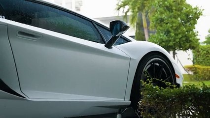 Lamborghini Aventador SVJ Terrorizing Miami | 4K
