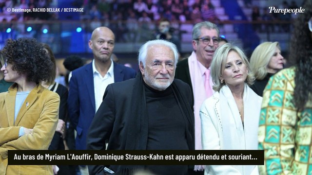 Dominique Strauss Kahn et sa femme Myriam invités à une grande soirée, le couple s'offre une sortie remarquée
